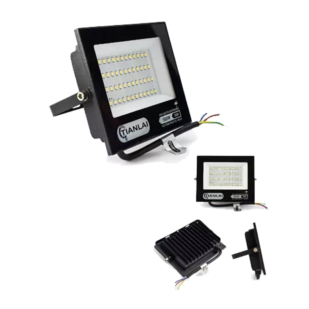 Reflector Led 100 Watts Luz Blanca Fría IP65 Para Exterior