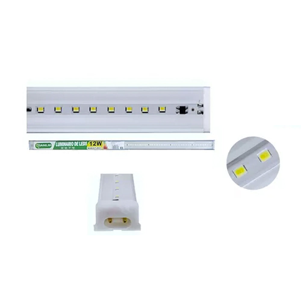 Lámpara Led de Techo Tipo Regleta 12 Watts 60cm