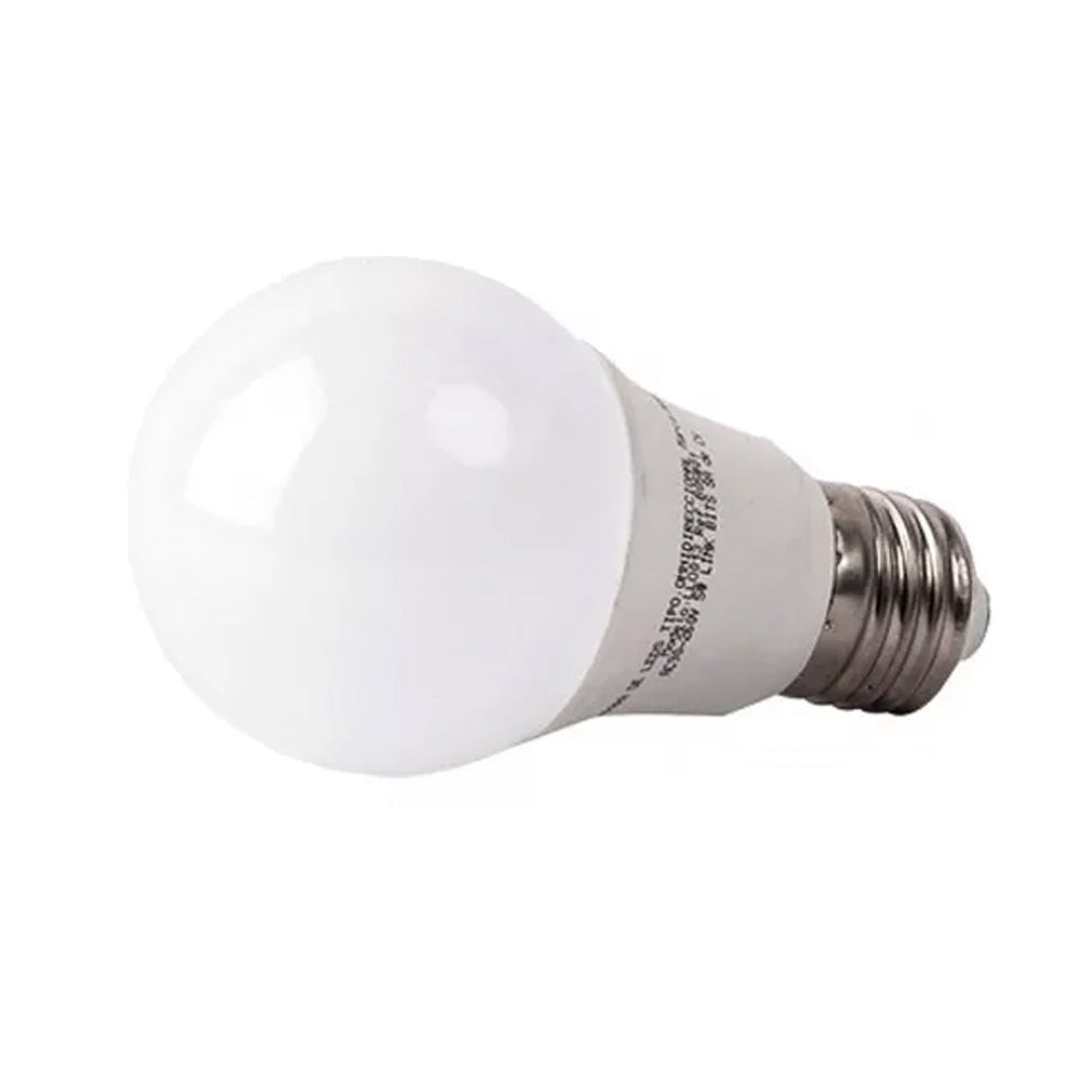 Foco Led 5 Watts Luz Blanca Base E27 Alto Brillo