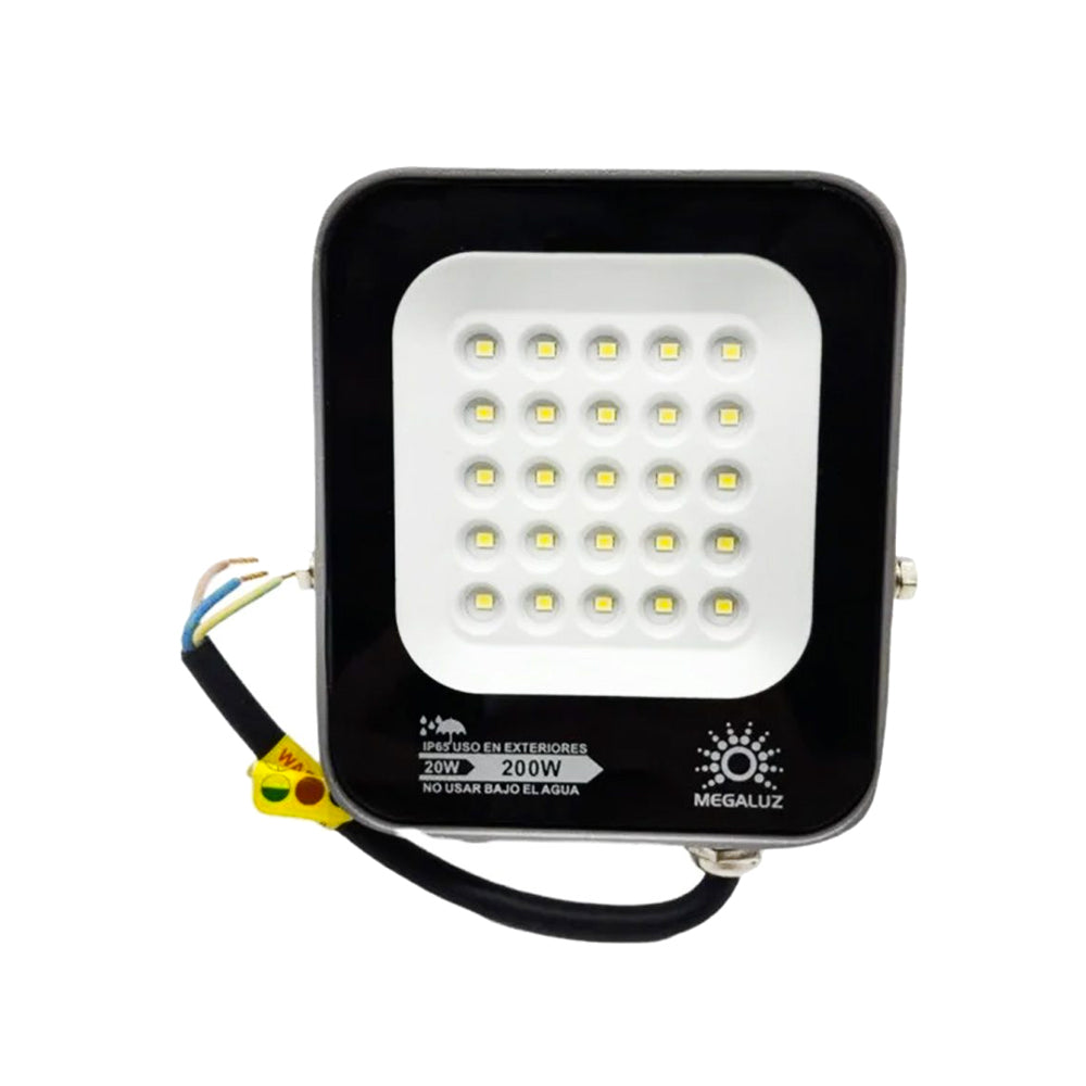 Reflector Led 20 Watts IP65 2200lm Luz Blanca Fría