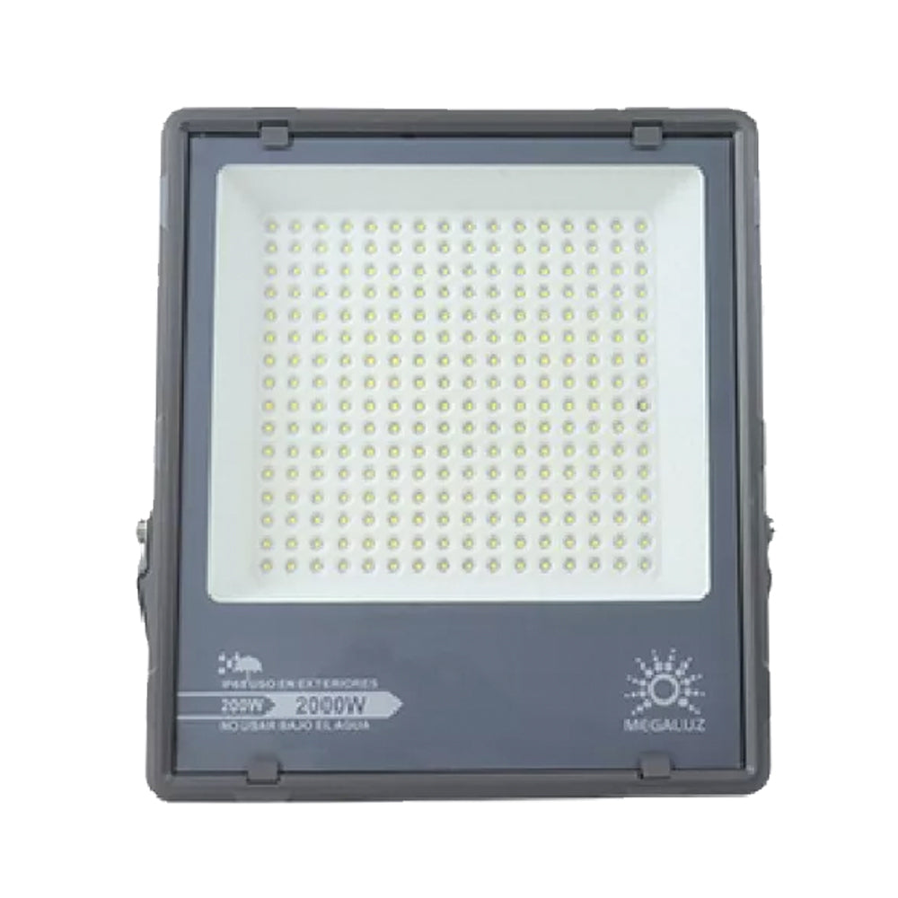 Reflector Led 200 Watts Luz Fría Ahorro de Energía