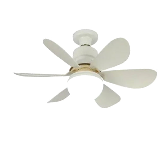 Ventilador de Techo 16.5" Pulgadas Base E27 Blanco