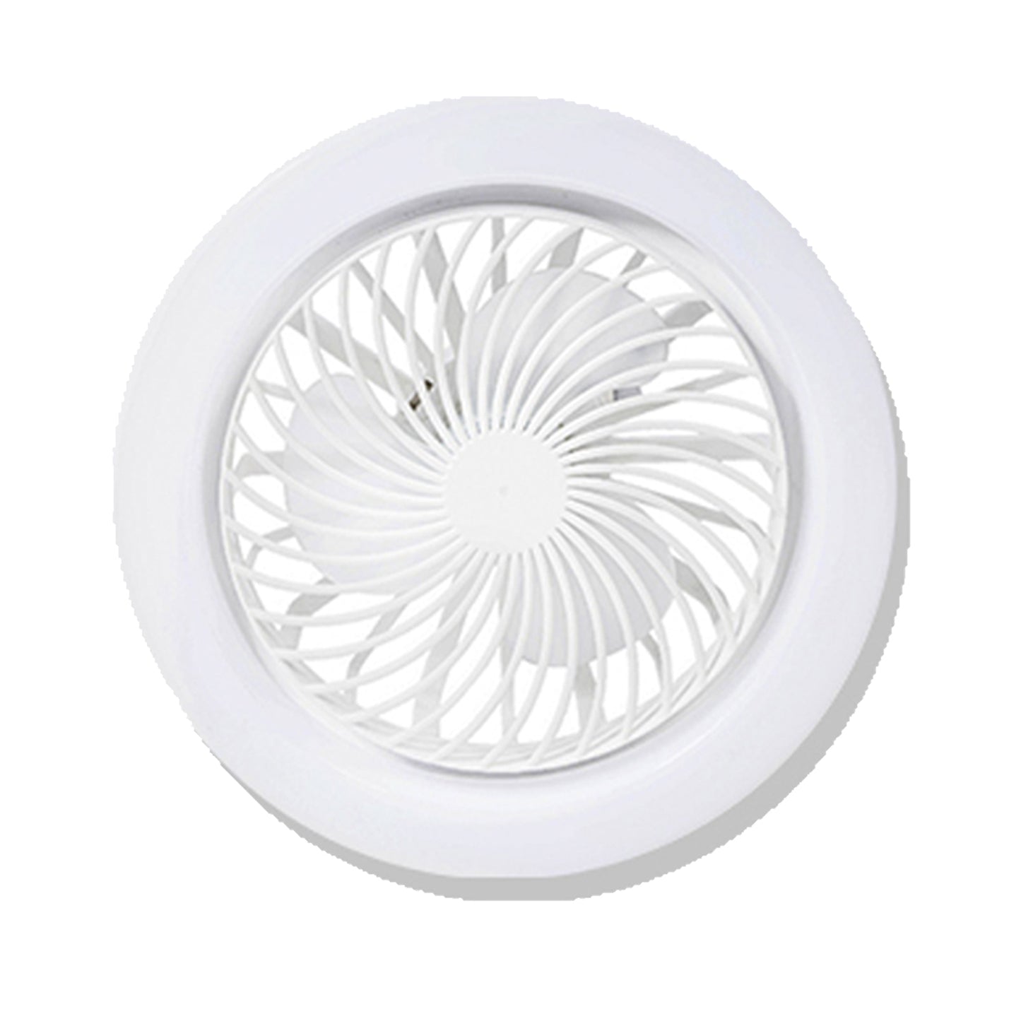 Ventilador de Techo 10" Pulgadas Base E27 Blanco