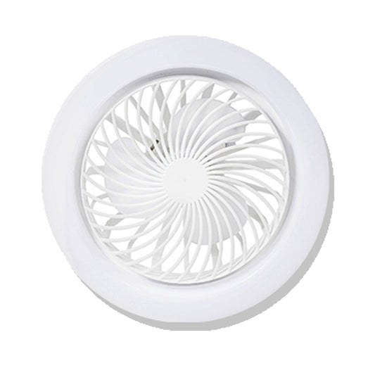 Ventilador de Techo 10" Pulgadas Base E27 Blanco